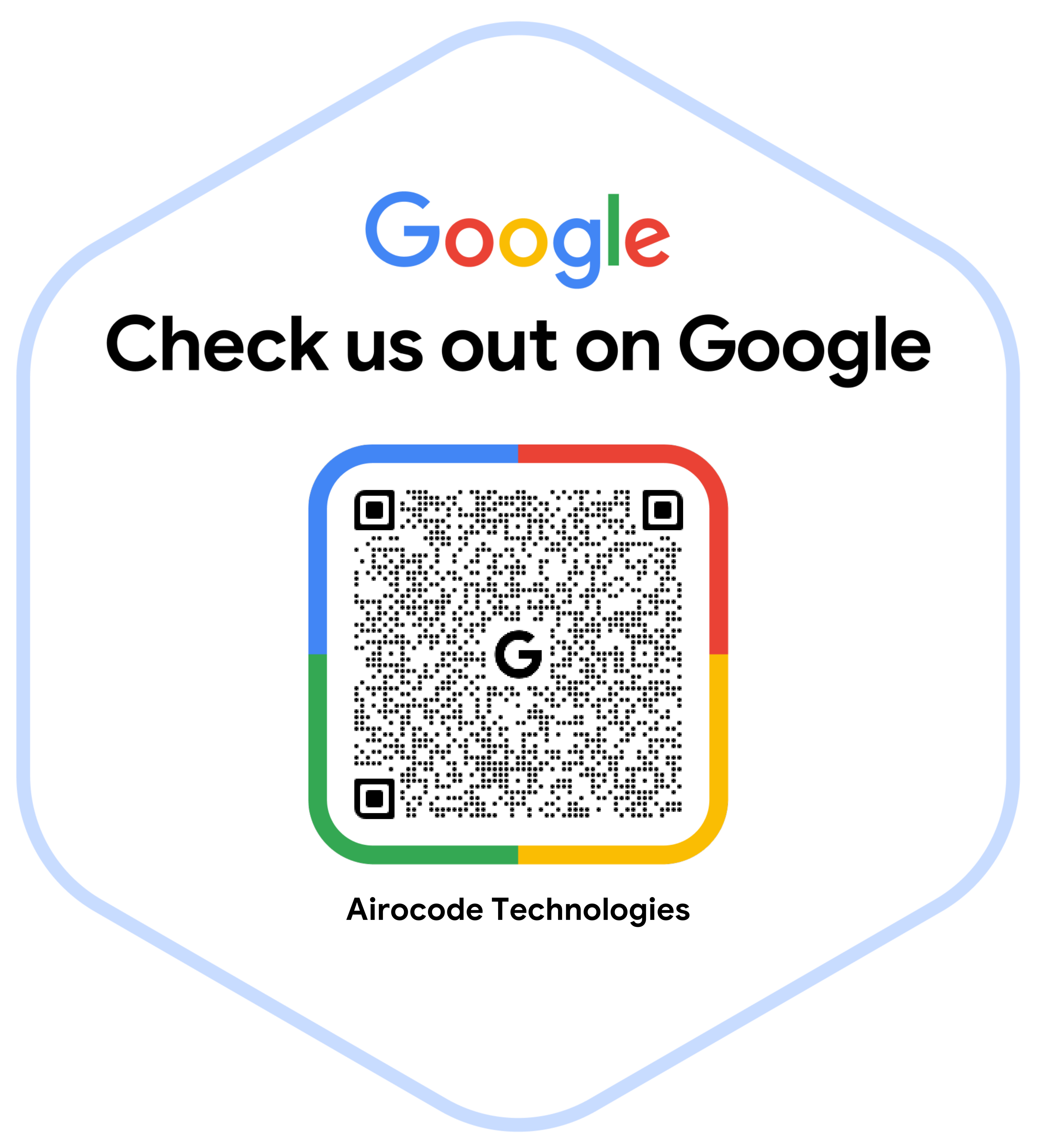 Google Business QR - Airocode Technologies
